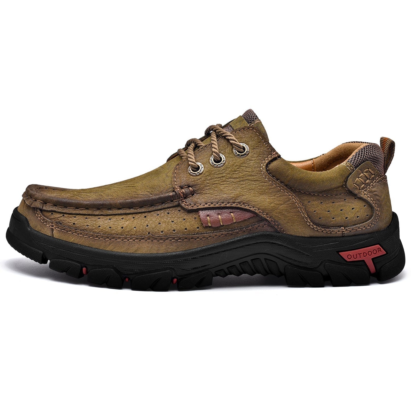 Men's Orthopedic Comfort Lace-Up Boots with Enhanced Traction and Pain Relief