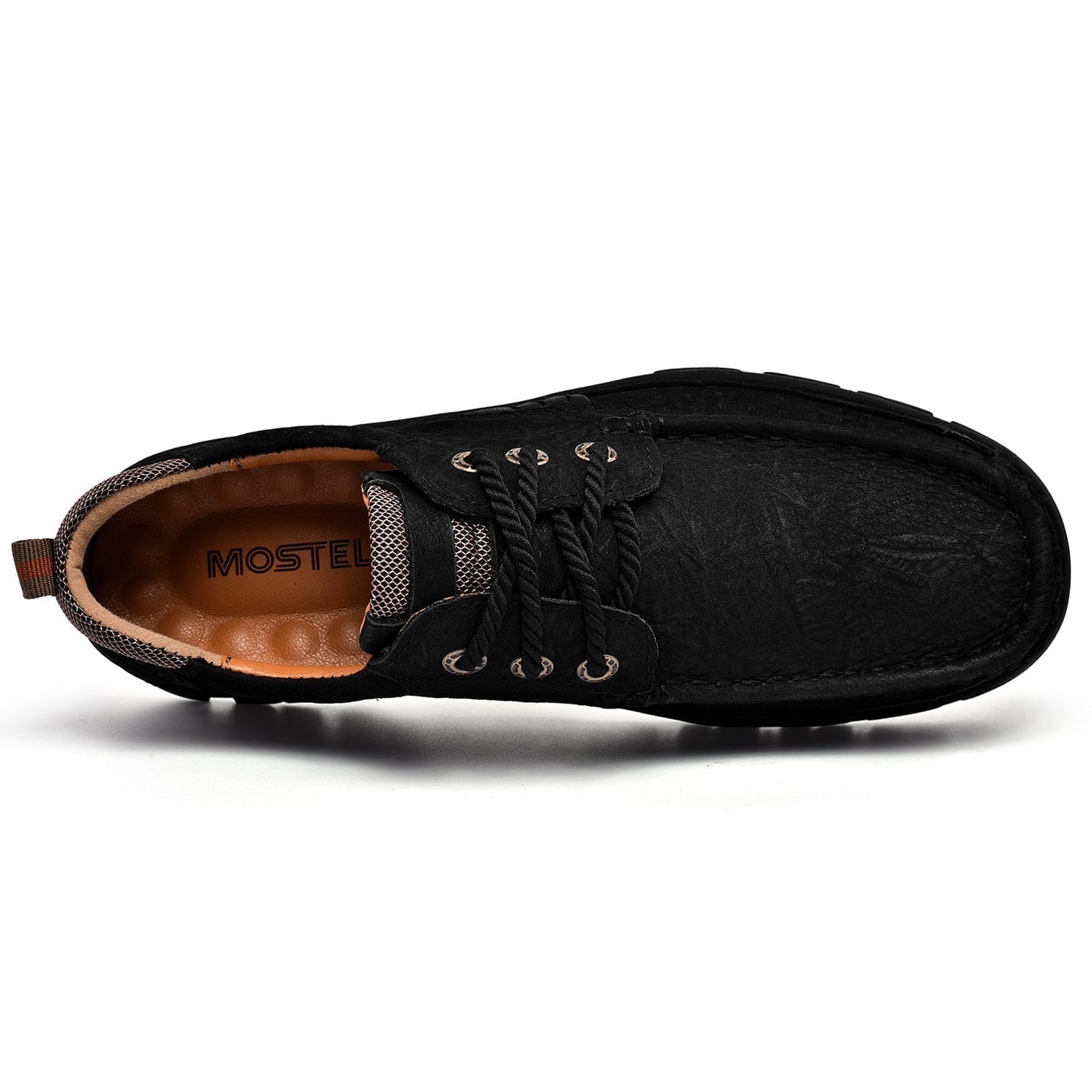 Men's Orthopedic Comfort Lace-Up Boots with Enhanced Traction and Pain Relief
