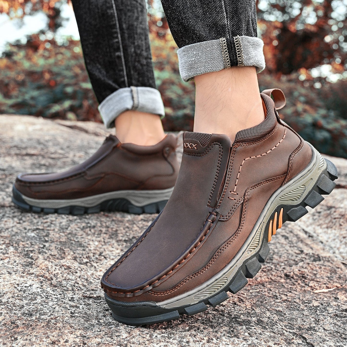 Men's Orthopedic Slip-On Transition Boots with Comfort Sole