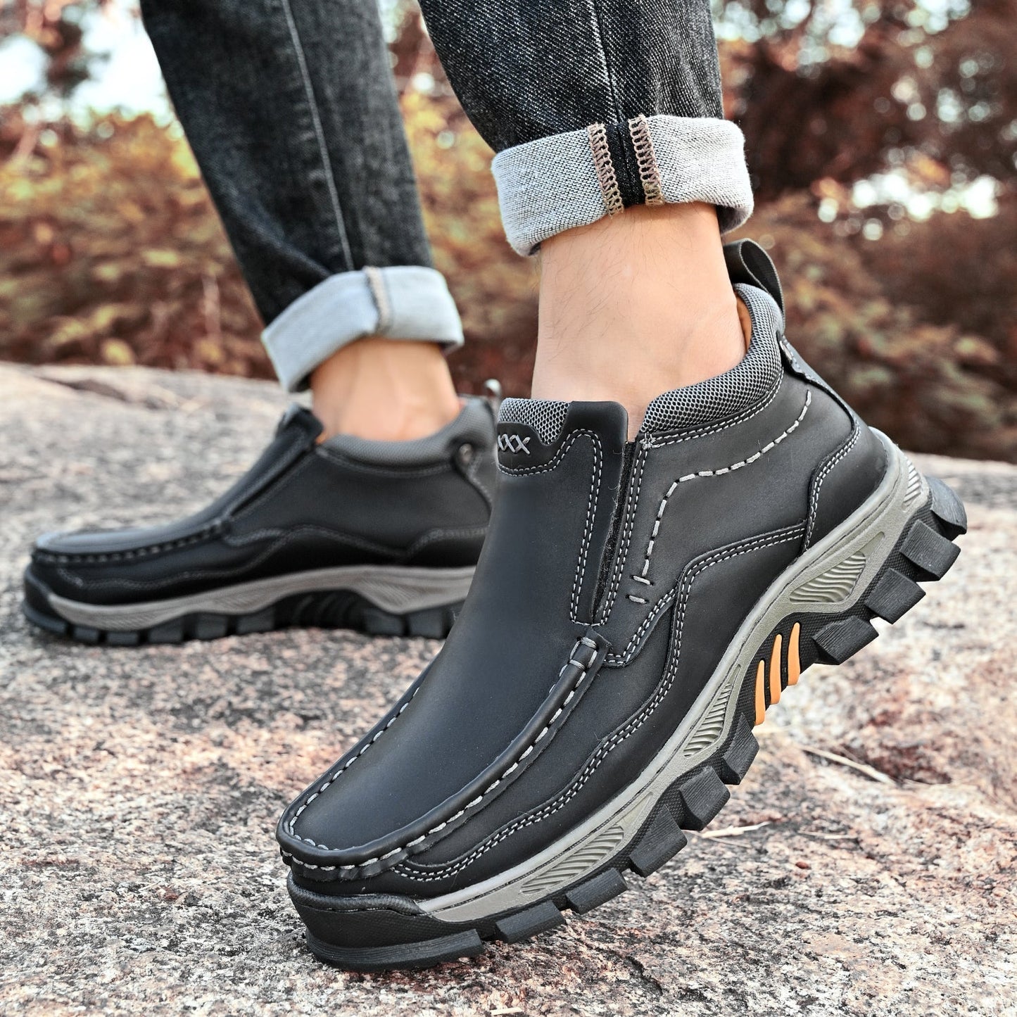Men's Orthopedic Slip-On Transition Boots with Comfort Sole
