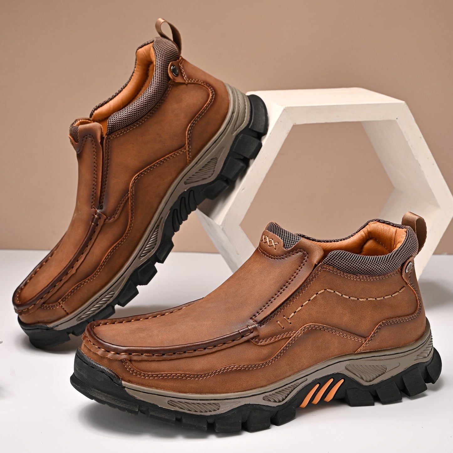 Men's Orthopedic Slip-On Transition Boots with Comfort Sole