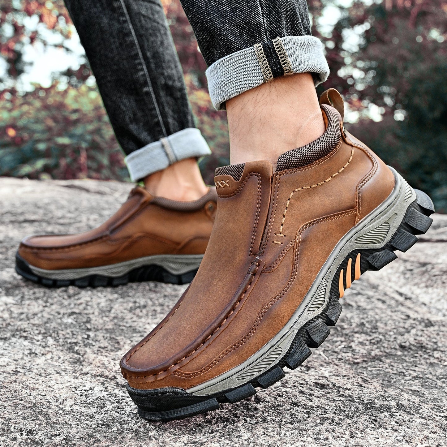 Men's Orthopedic Slip-On Transition Boots with Comfort Sole