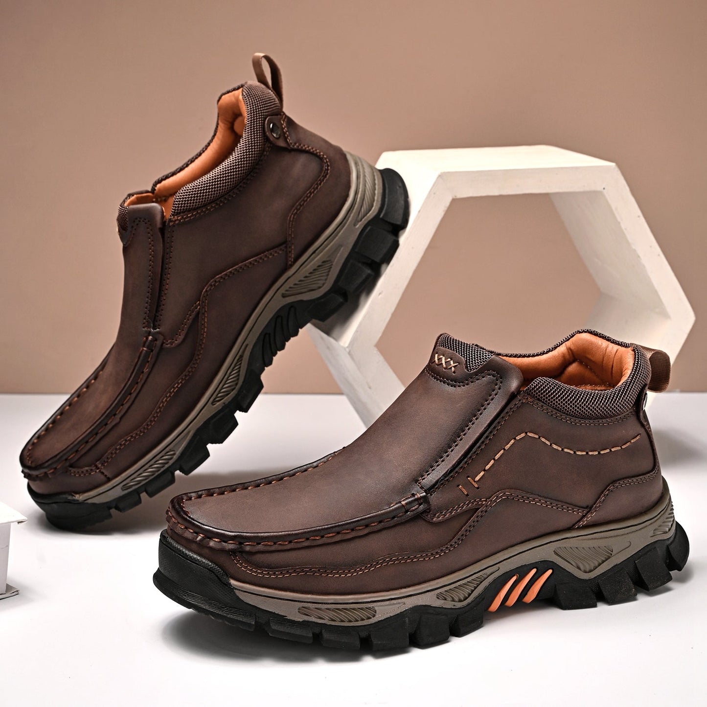 Men's Orthopedic Slip-On Transition Boots with Comfort Sole