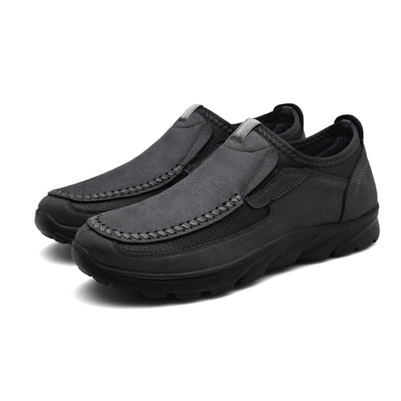 Men's Orthopedic Casual Walking Shoes with Slip-Resistant Sole and Breathable Upper