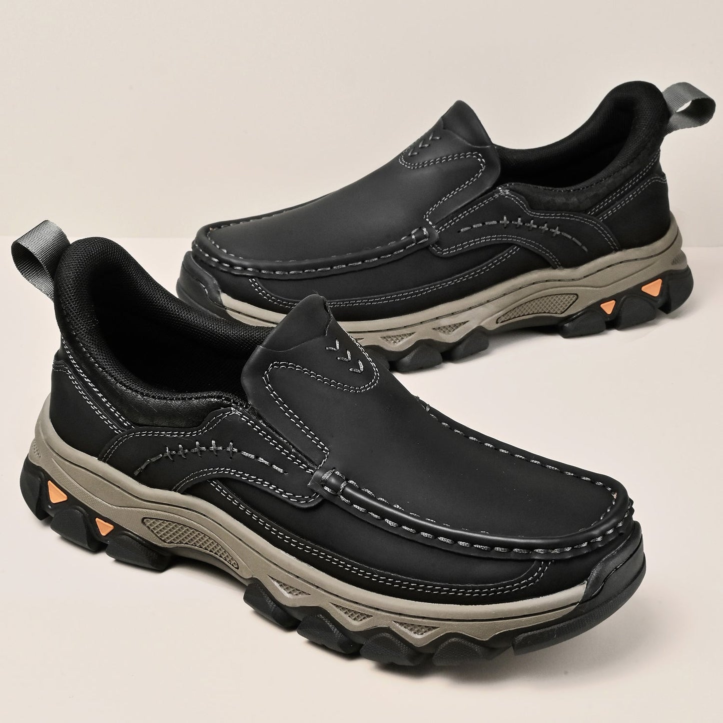 Men's Orthopedic Slip-On Walking Shoes with Posture Support