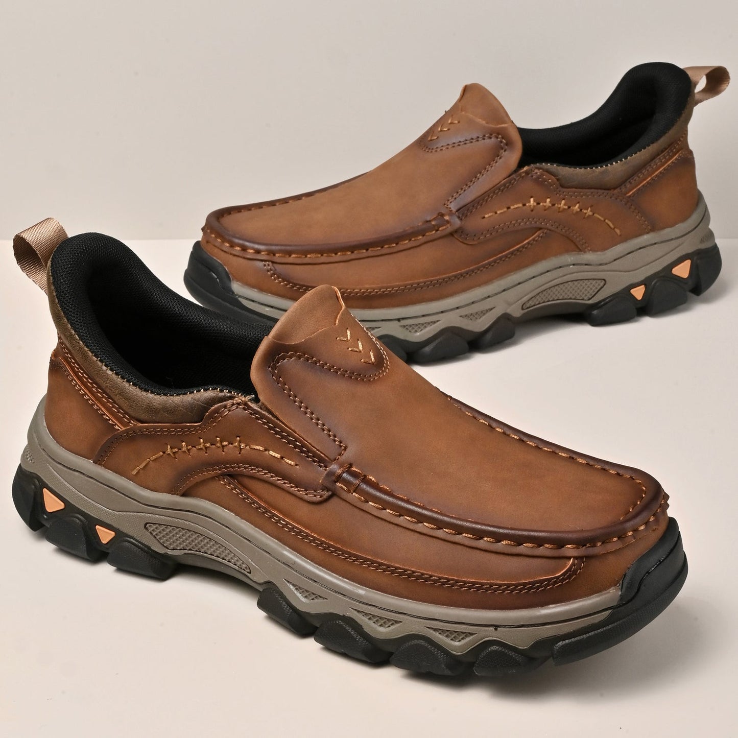 Men's Orthopedic Slip-On Walking Shoes with Posture Support