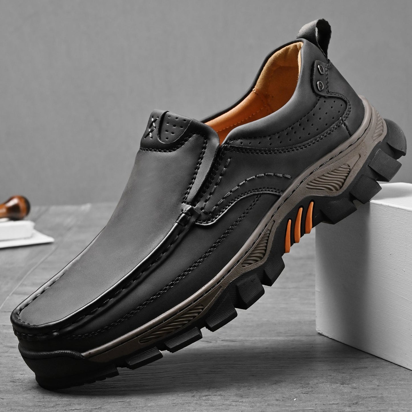 Men's Orthopedic Transition Boots with Cushioned Sole