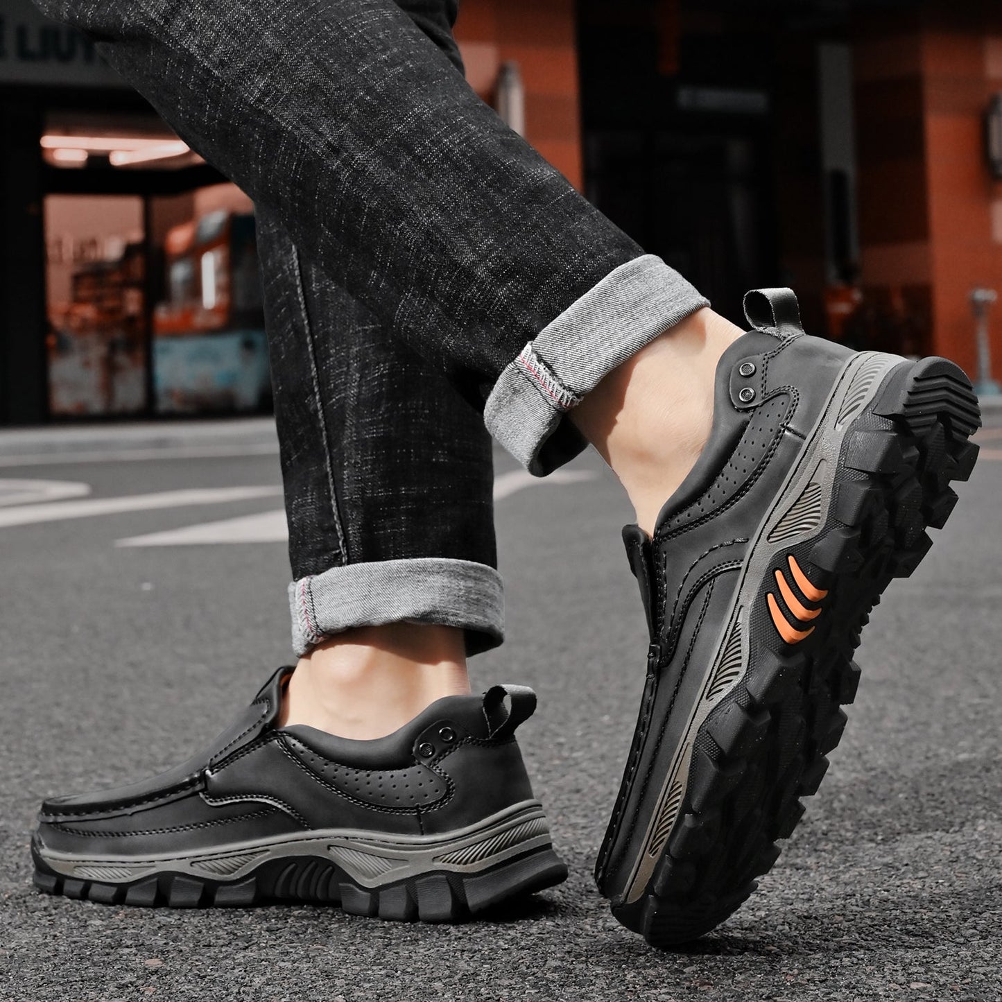 Men's Orthopedic Transition Boots with Cushioned Sole