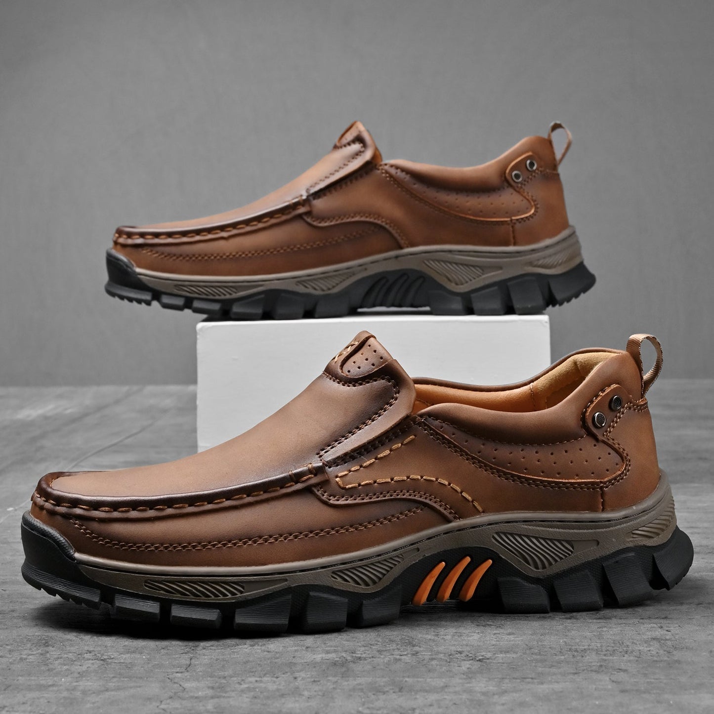 Men's Orthopedic Transition Boots with Cushioned Sole