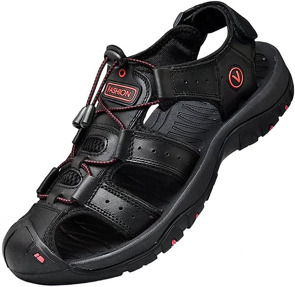Men's Adjustable Outdoor Sport Sandals with Breathable Design