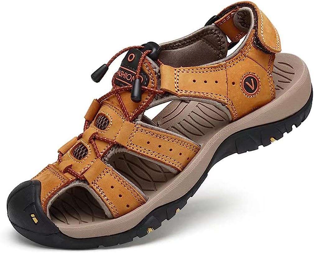 Men's Adjustable Outdoor Sport Sandals with Breathable Design