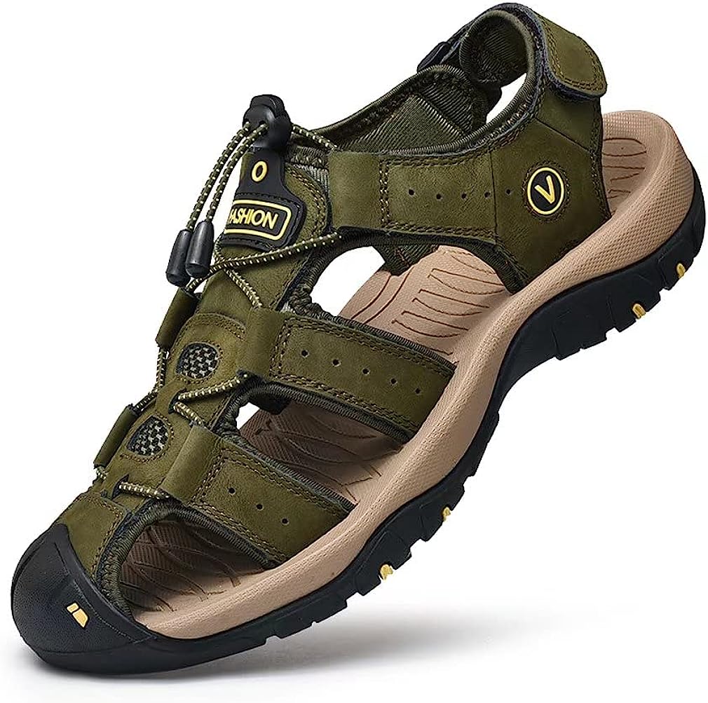 Men's Adjustable Outdoor Sport Sandals with Breathable Design