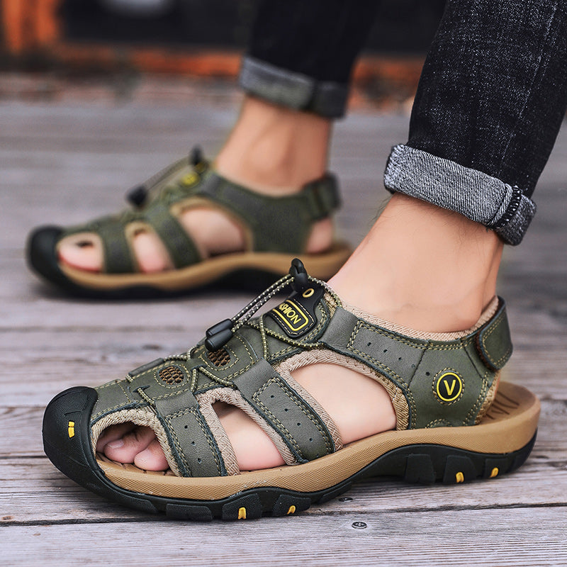Men's Adjustable Outdoor Sport Sandals with Breathable Design