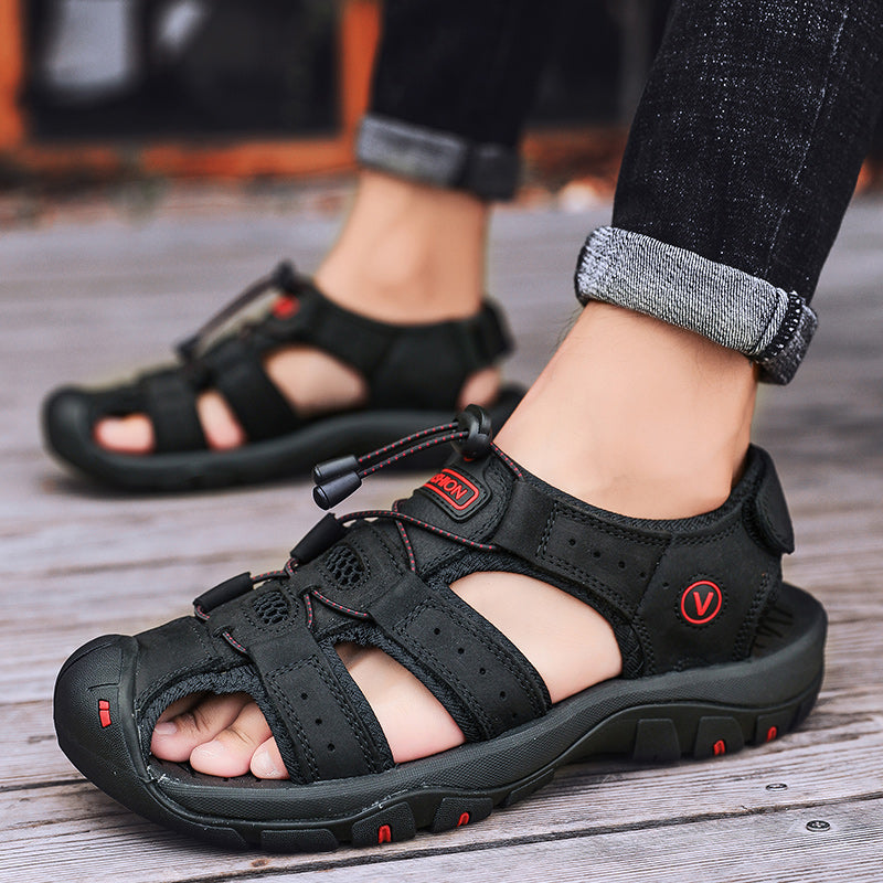 Men's Adjustable Outdoor Sport Sandals with Breathable Design
