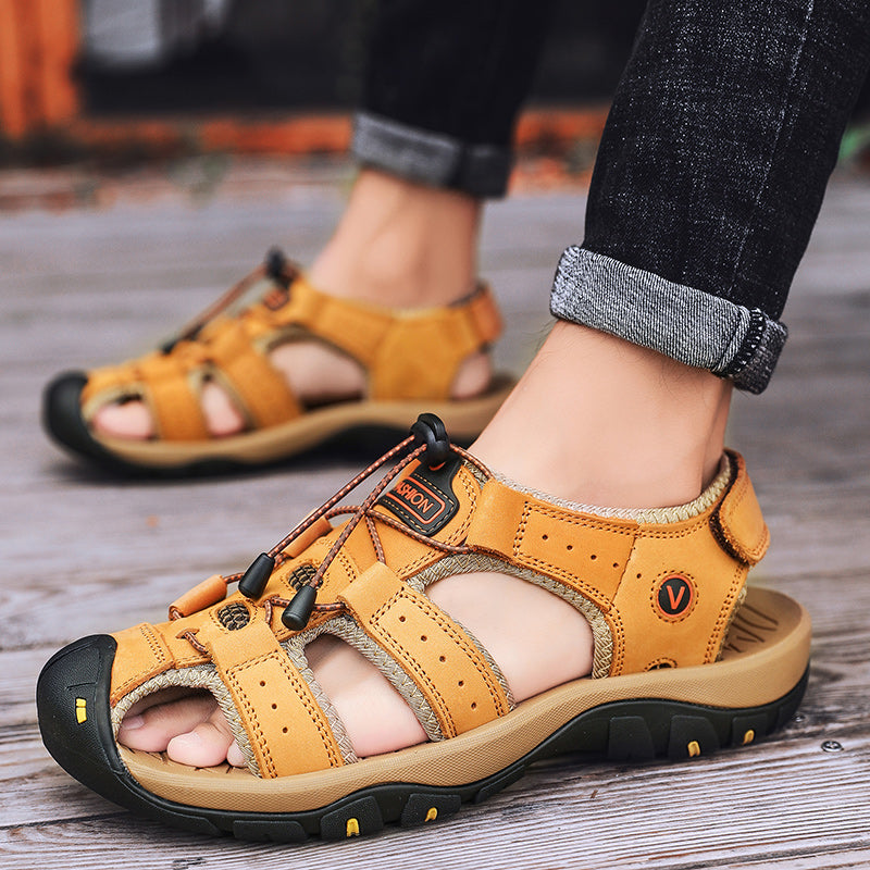 Men's Adjustable Outdoor Sport Sandals with Breathable Design