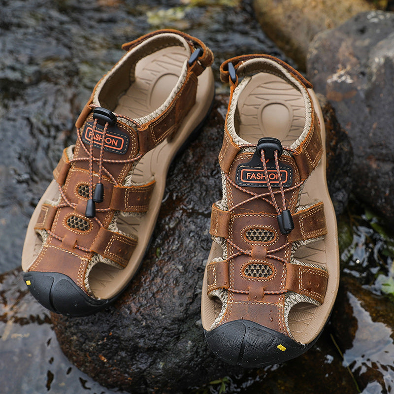 Men's Adjustable Outdoor Sport Sandals with Breathable Design