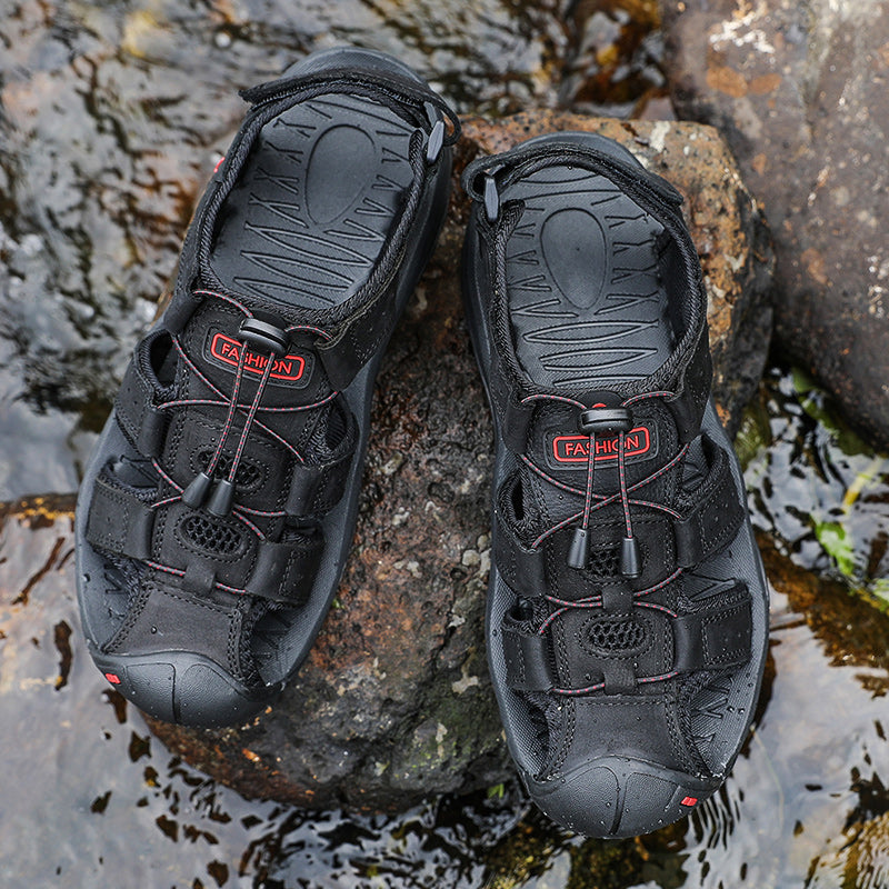 Men's Adjustable Outdoor Sport Sandals with Breathable Design