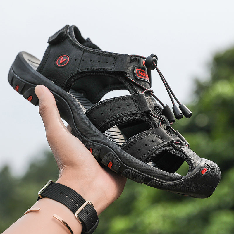Men's Adjustable Outdoor Sport Sandals with Breathable Design