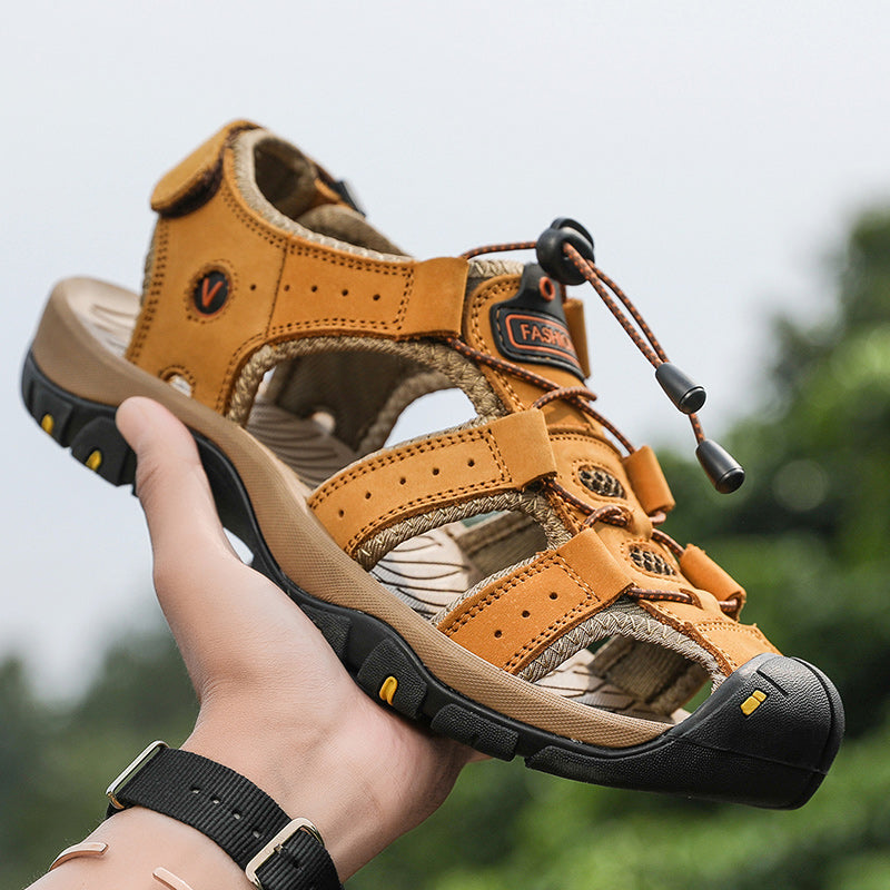Men's Adjustable Outdoor Sport Sandals with Breathable Design