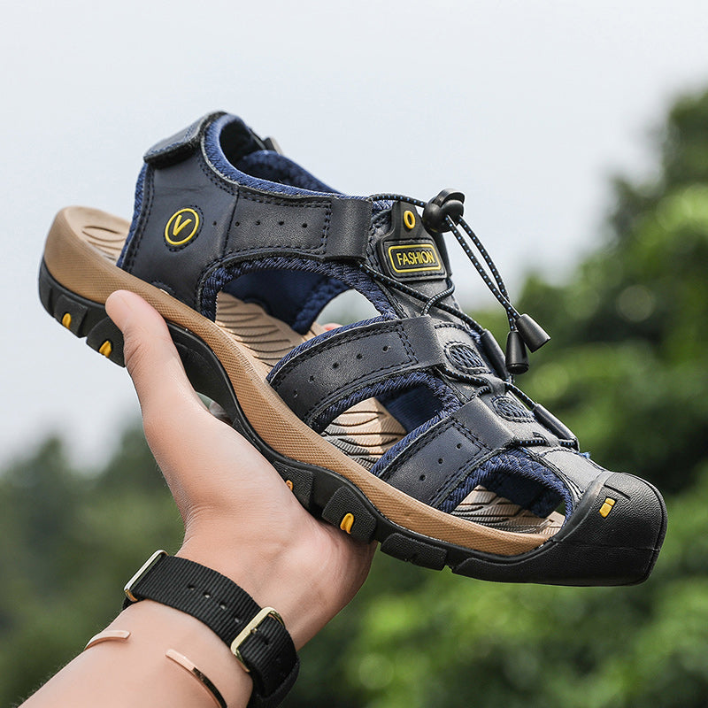 Men's Adjustable Outdoor Sport Sandals with Breathable Design