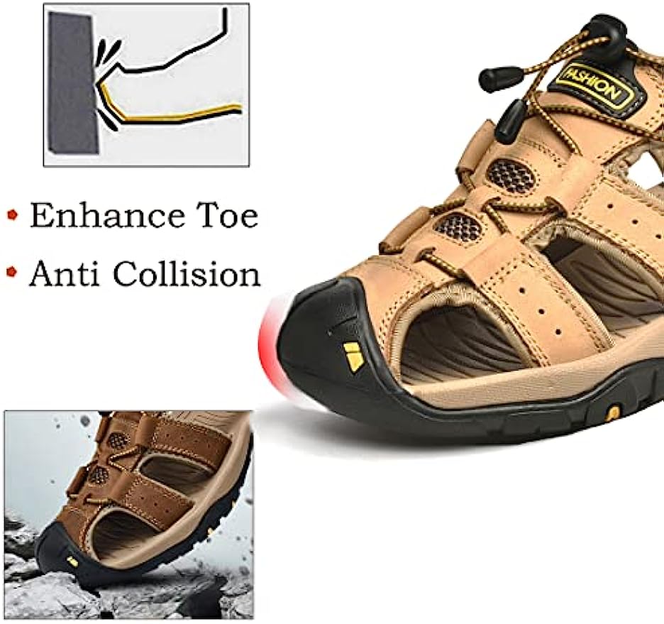 Men's Adjustable Outdoor Sport Sandals with Breathable Design