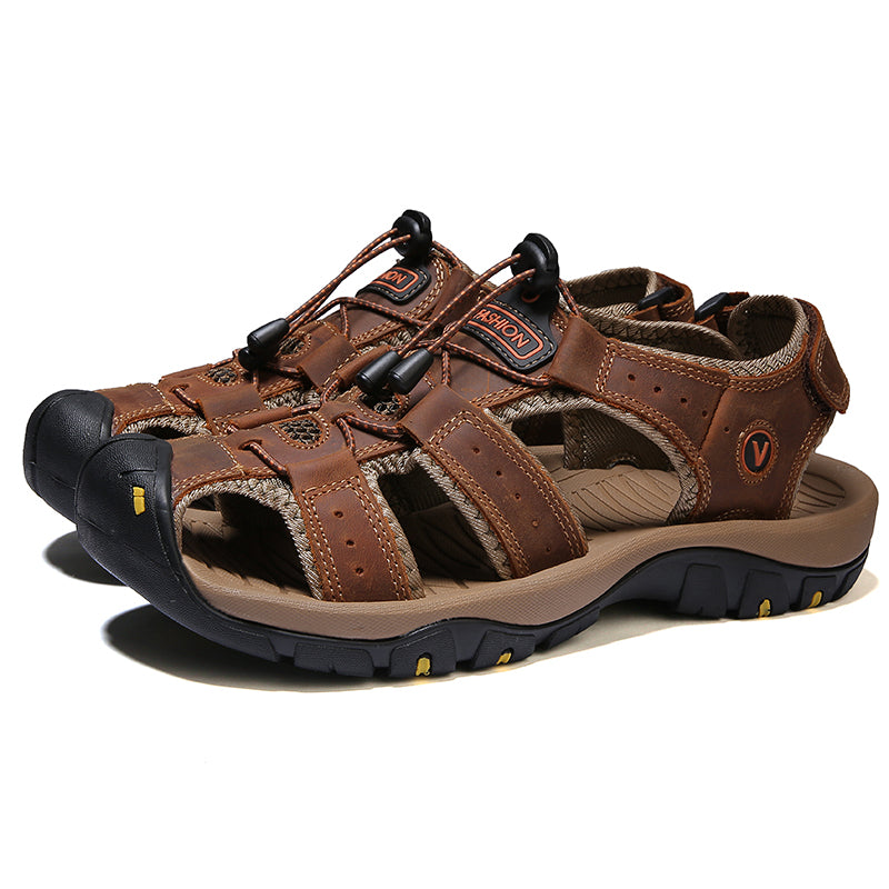 Men's Adjustable Outdoor Sport Sandals with Breathable Design