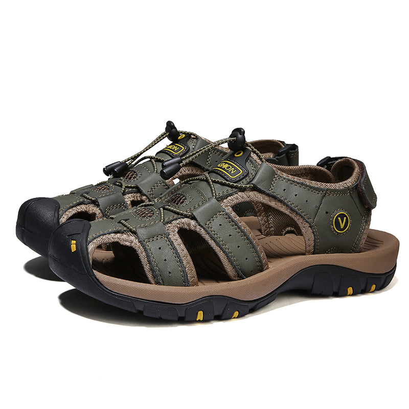 Men's Adjustable Outdoor Sport Sandals with Breathable Design