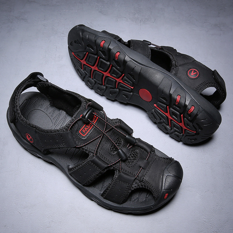 Men's Adjustable Outdoor Sport Sandals with Breathable Design