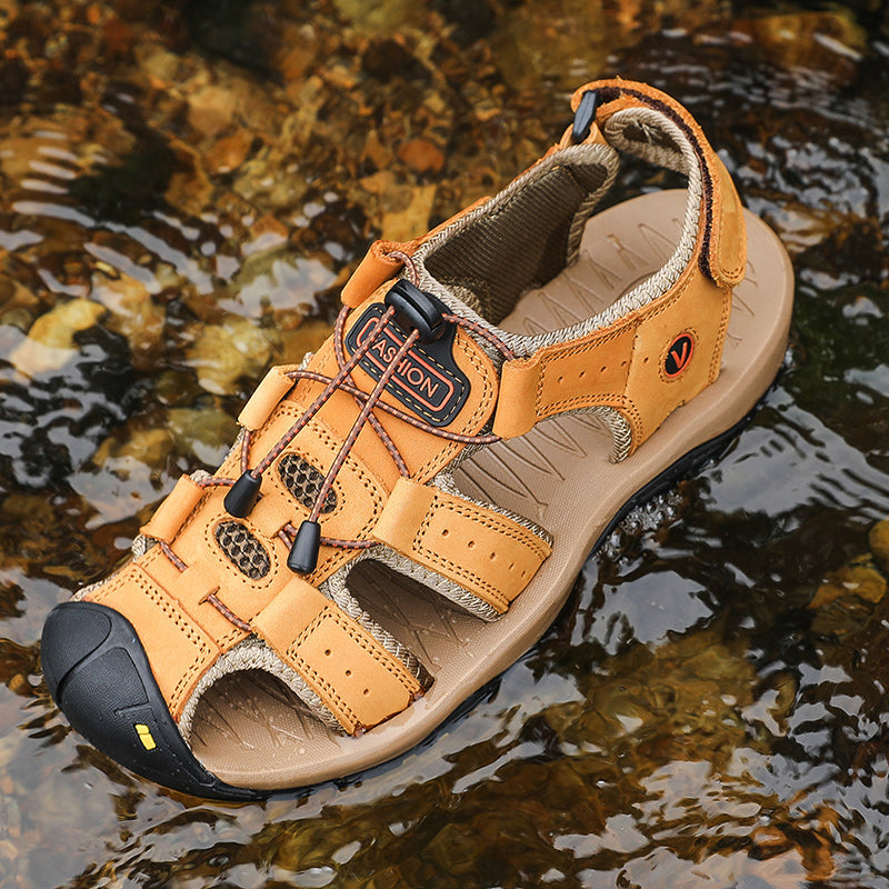 Men's Adjustable Outdoor Sport Sandals with Breathable Design