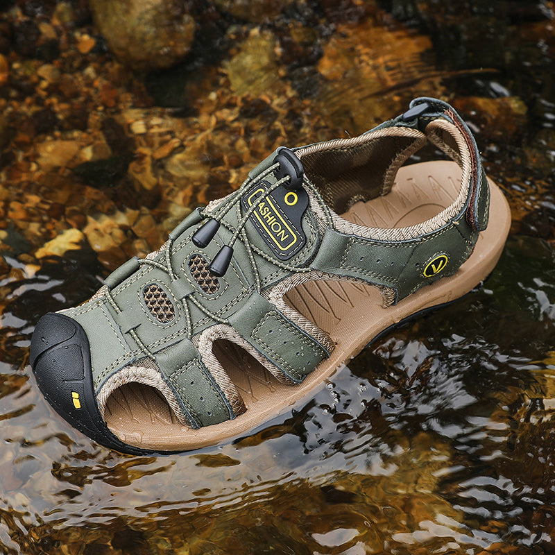 Men's Adjustable Outdoor Sport Sandals with Breathable Design