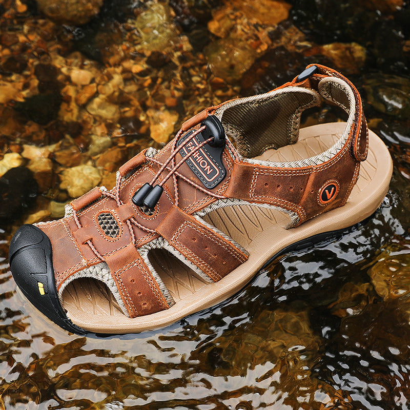 Men's Adjustable Outdoor Sport Sandals with Breathable Design