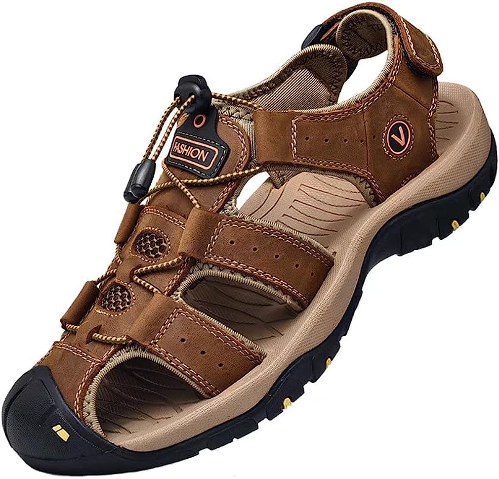 Men's Adjustable Outdoor Sport Sandals with Breathable Design