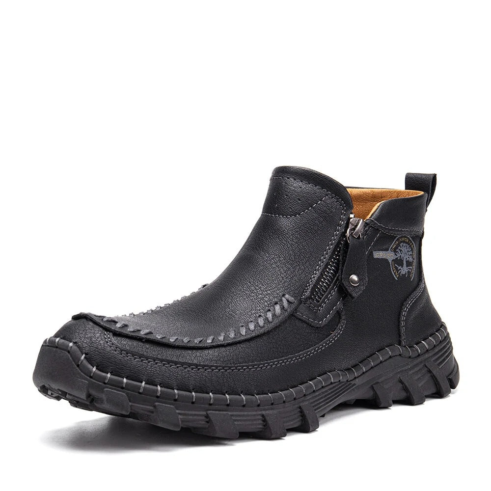 Men's Orthopedic Outdoor Tooling Boots with Slip-Resistant Sole