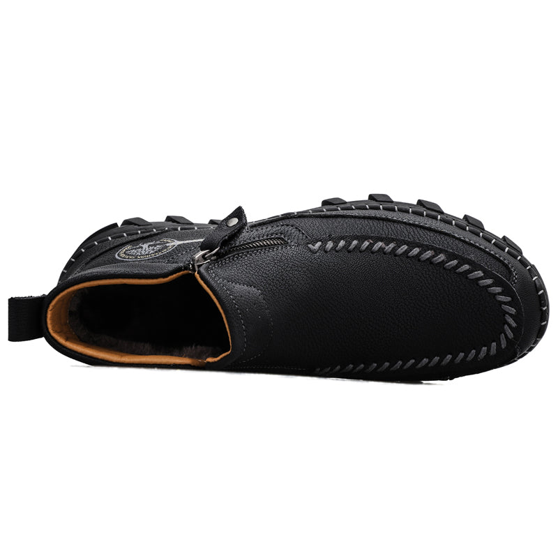 Men's Orthopedic Outdoor Tooling Boots with Slip-Resistant Sole