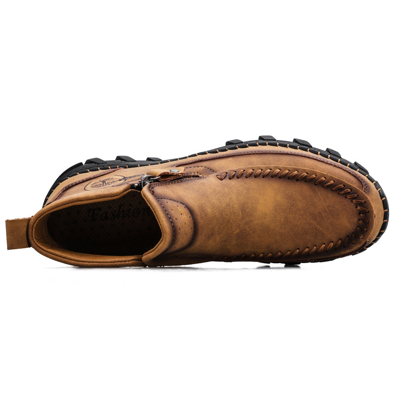 Men's Orthopedic Outdoor Tooling Boots with Slip-Resistant Sole