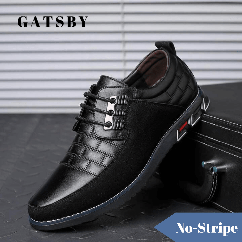 Men's Polished Lace-Up Dress Shoes for Comfort and Style