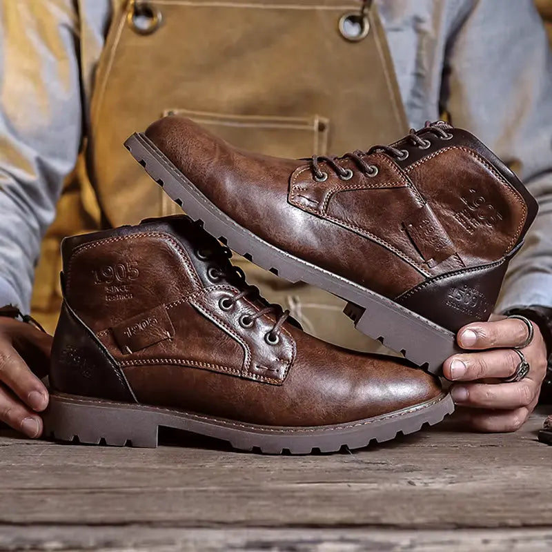 Men's Cushioned Supportive Boots for Casual and Formal Wear