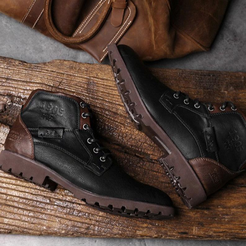 Men's Cushioned Supportive Boots for Casual and Formal Wear