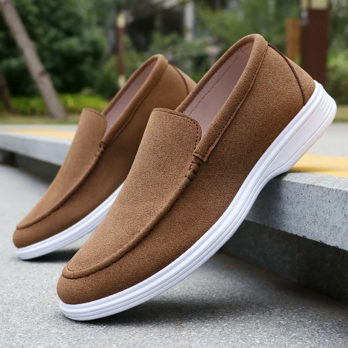 Men's Premium Cushioned Loafers in Modern Low-Cut Design