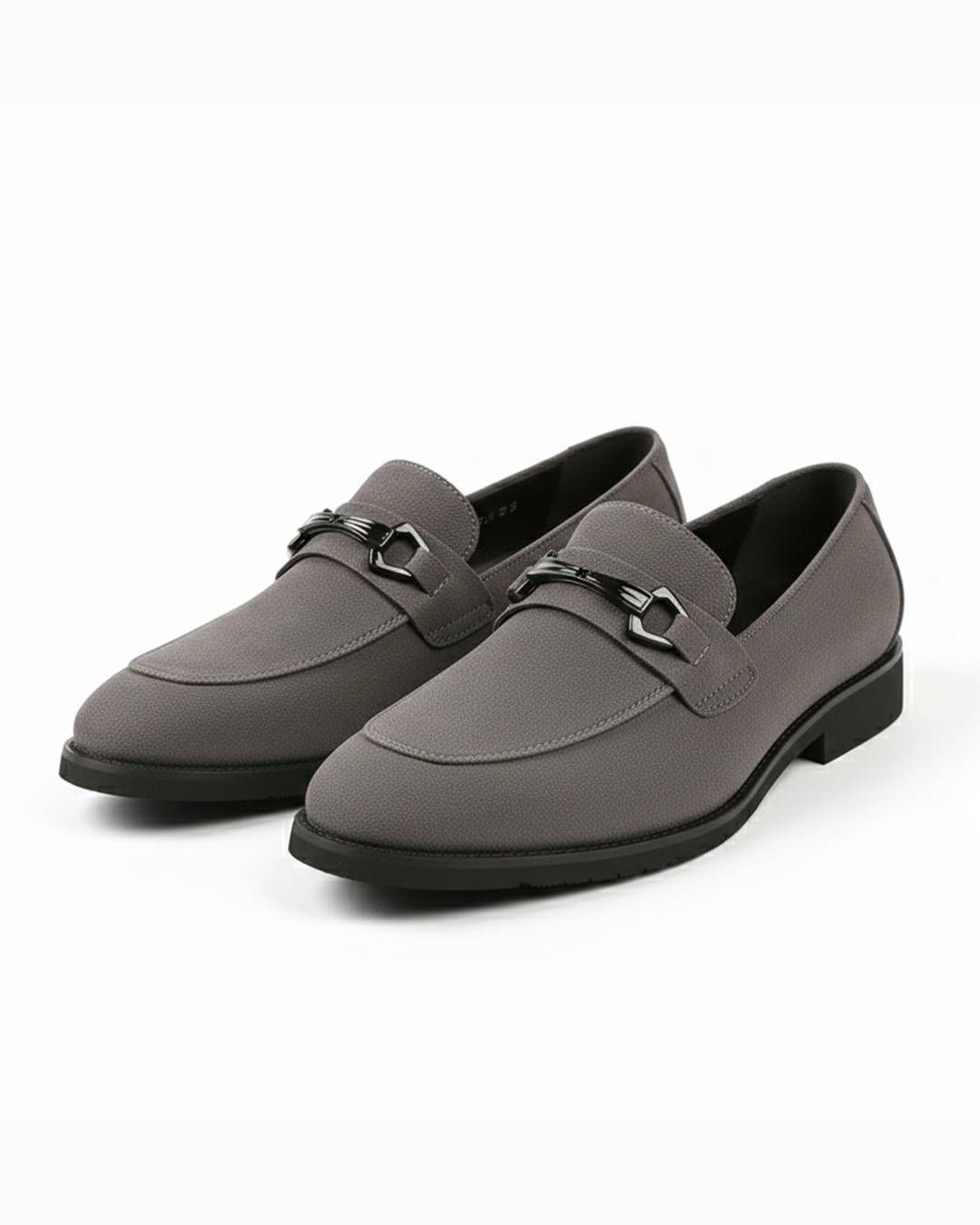 Men's Premium Slip-On Loafers with Metal Bit Detail