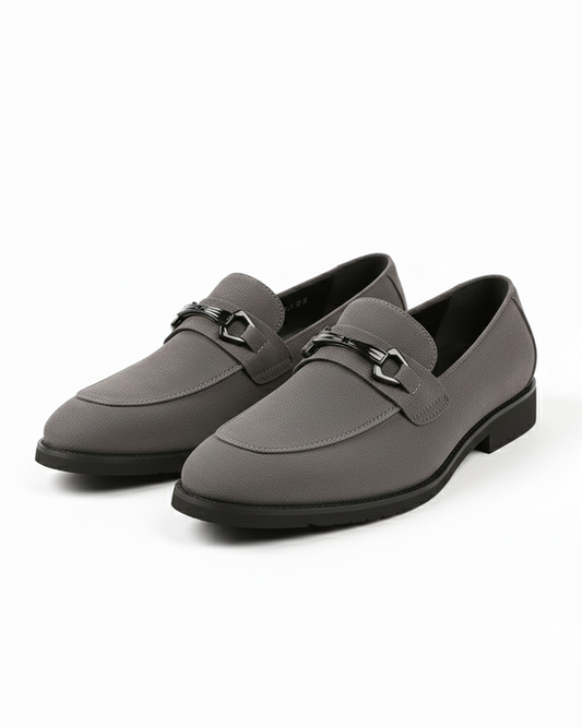 Men's Premium Slip-On Loafers with Metal Bit Detail