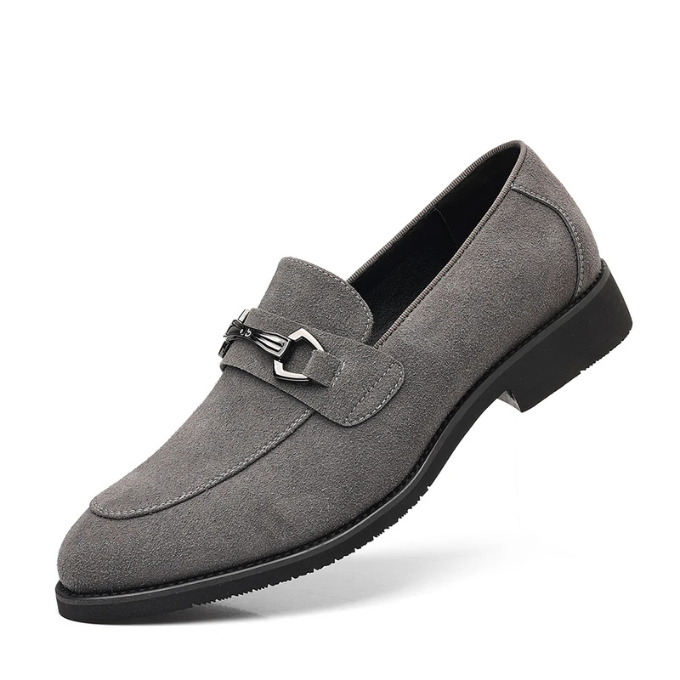 Men's Premium Slip-On Loafers with Metal Bit Detail