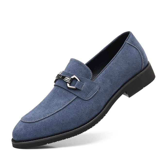 Men's Premium Slip-On Loafers with Metal Bit Detail