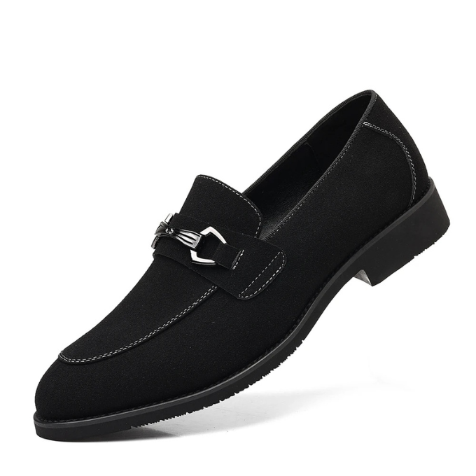 Men's Premium Slip-On Loafers with Metal Bit Detail