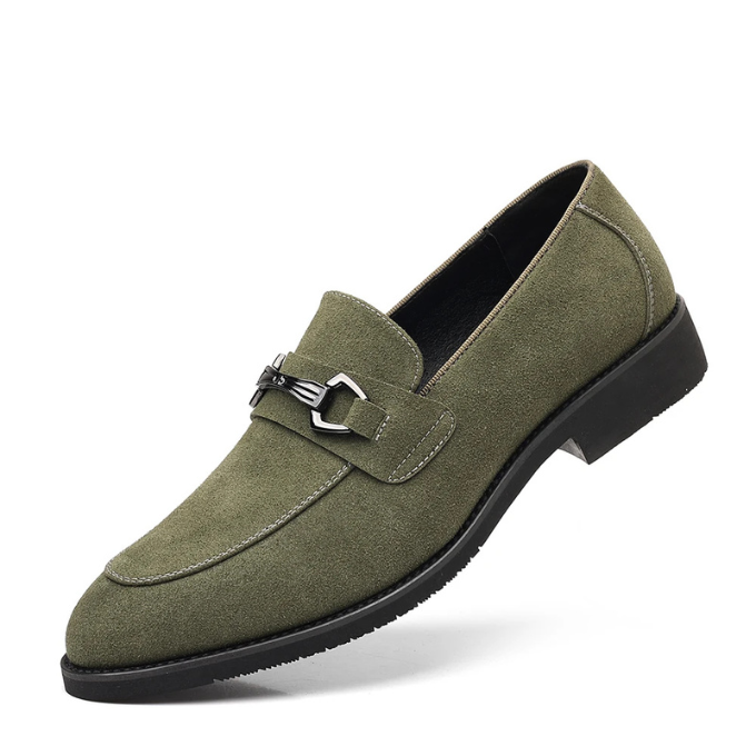 Men's Premium Slip-On Loafers with Metal Bit Detail