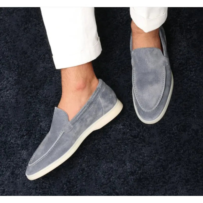 Men's Luxurious Slip-On Loafers for Comfort and Style