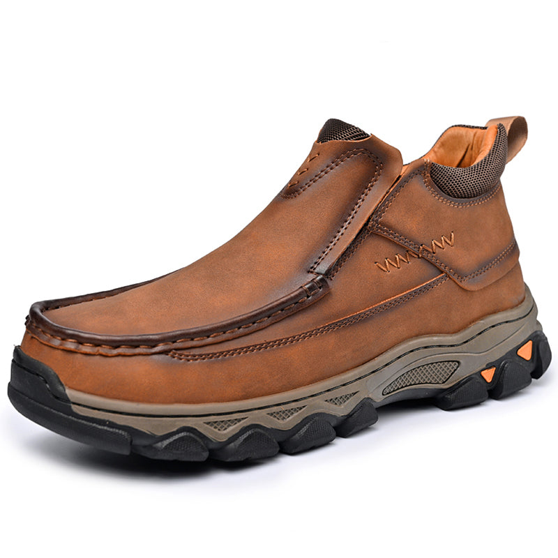 Men's Orthopedic Slip-On Walking Shoes for Comfort and Support