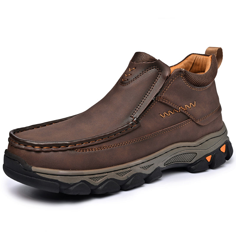 Men's Orthopedic Slip-On Walking Shoes for Comfort and Support