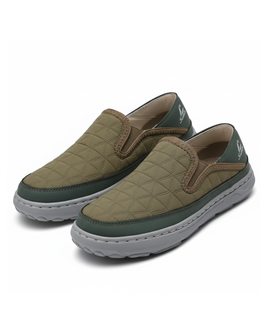 Men's Quilted Slip-On Comfort Shoes
