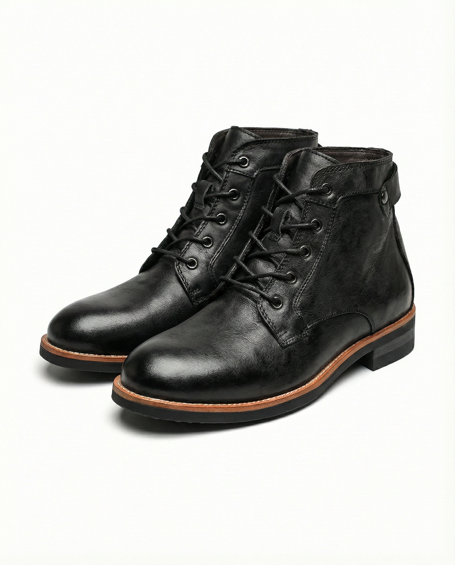 Full-Grain Leather Work Boots for Men - Durable & Comfortable
